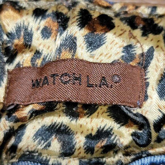 Watch L.A. Denim Jeans w/ Buckle Back - Size Junior 3 - Picture 6 of 7